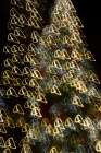 USA-Arizona-Buckeye-Abstract motion of Christmas tree at night Art Print